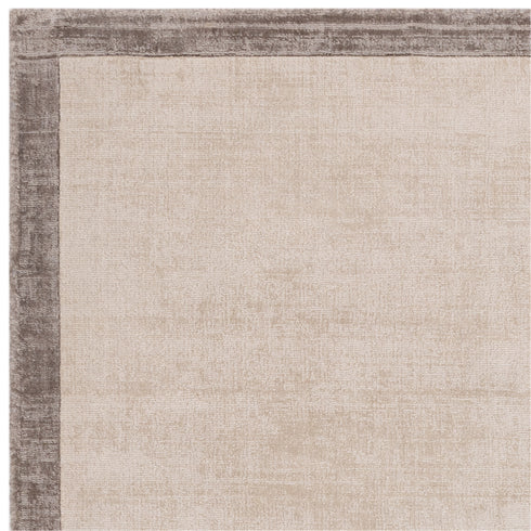 Slade Rug Border Putty/Silver